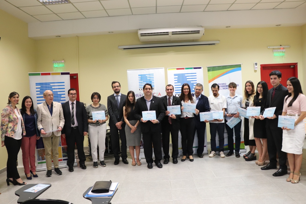 Cerimônia de premiação dos trabalhos vencedores do Prêmio de Jornalismo Científico do MERCOSUL